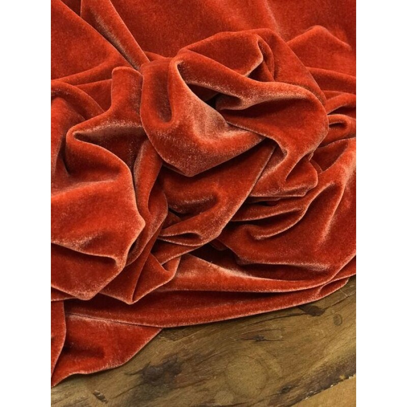 Veludo Cristal Laranja
