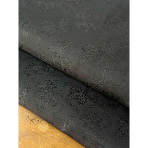 Forro Paisley Preto