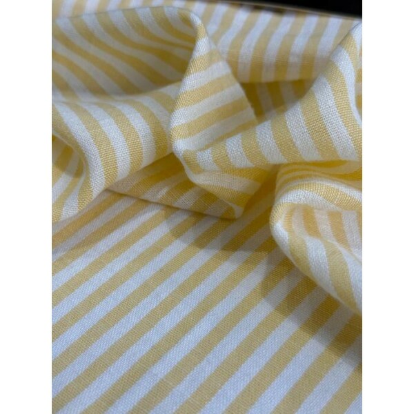 Cambraia de Linho Santorini Amarelo