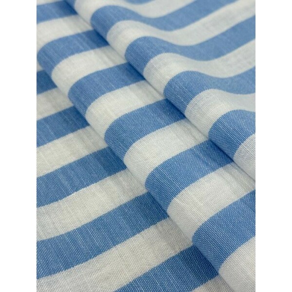Cambraia de Linho Santorini Baby Blue