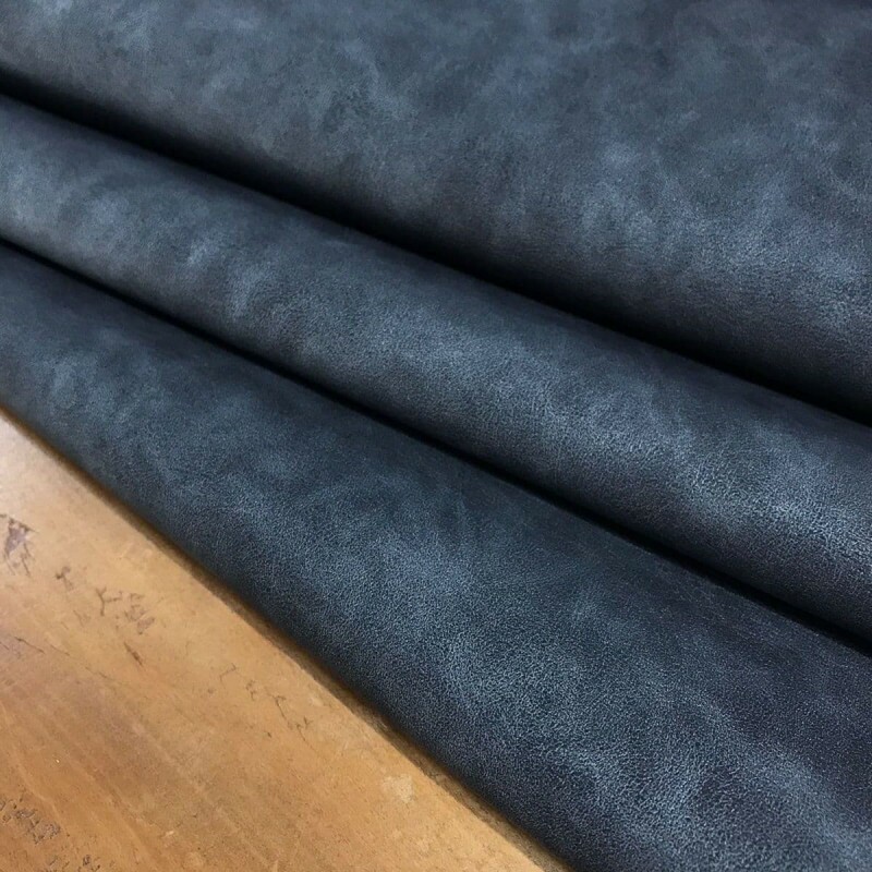 Couro Daslu Preto Mescla