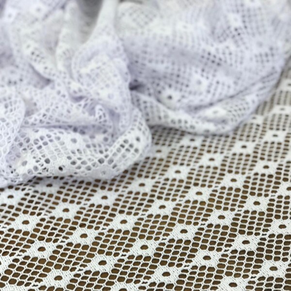 Tela Crochet Ferreti Branca 
