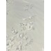 Tule Floral 3D Branco