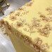 Tule Floral 3D Dourado