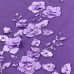 Tule Floral 3D Lilás