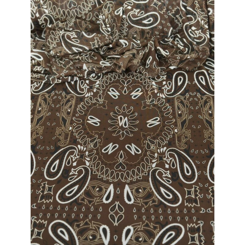 Tule de Malha Paisley