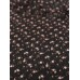Tule de Malha Floral Fundo Escuro