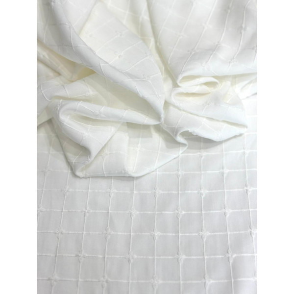 Viscose Bambu Carmel Off White Viscose Bambu Carmel Off White