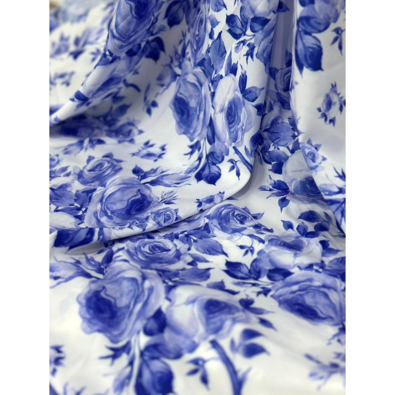 Viscoseda Floral Blue Viscoseda Floral Blue